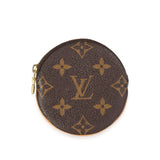 Louis Vuitton Louis Vuitton Monogram Canvas Round Coin Purse