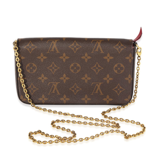 Louis Vuitton Louis Vuitton Brown Monogram Canvas Félicie Pochette