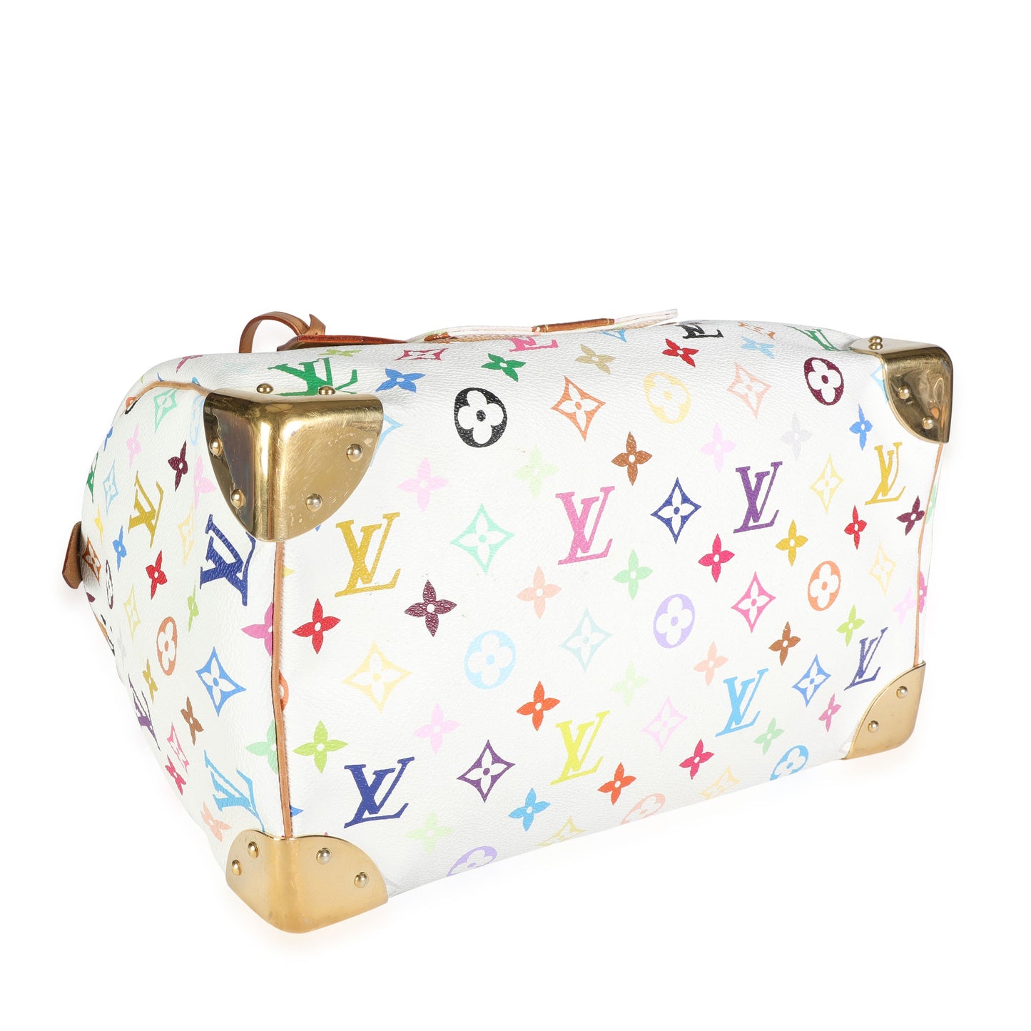Louis Vuitton Louis Vuitton White Monogram Multicolore Speedy 30