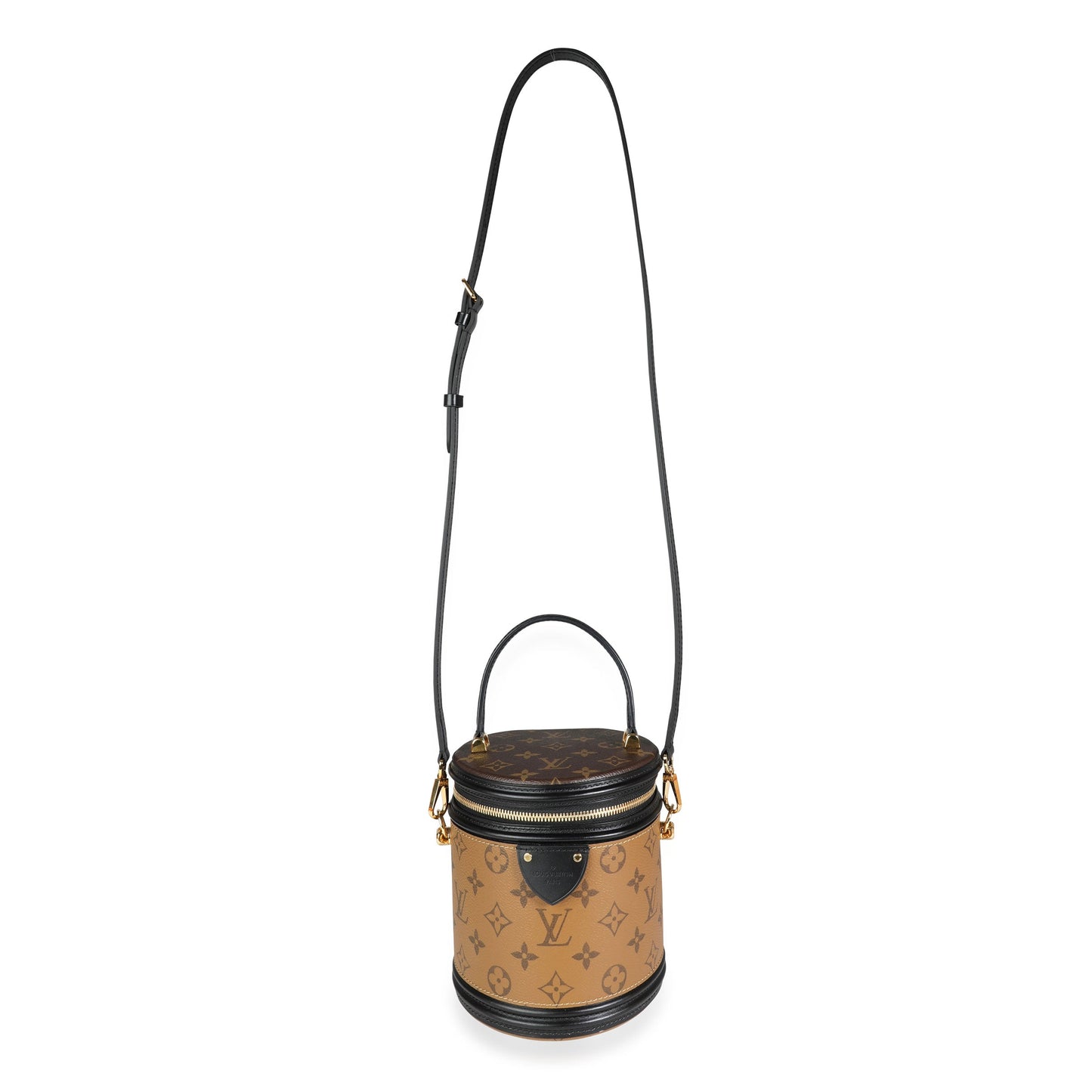 Louis Vuitton Louis Vuitton Monogram Reverse Canvas & Black Calfskin Cannes