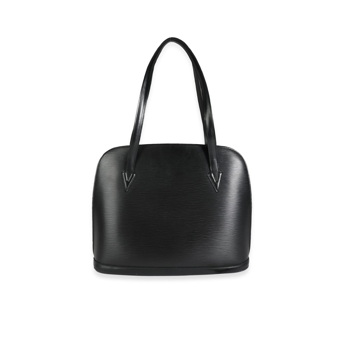 Louis Vuitton Louis Vuitton   Black Epi Leather Lussac Tote