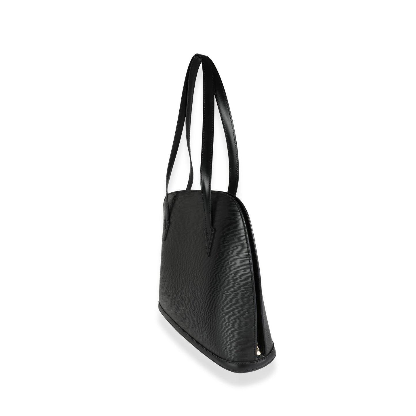 Louis Vuitton Louis Vuitton   Black Epi Leather Lussac Tote