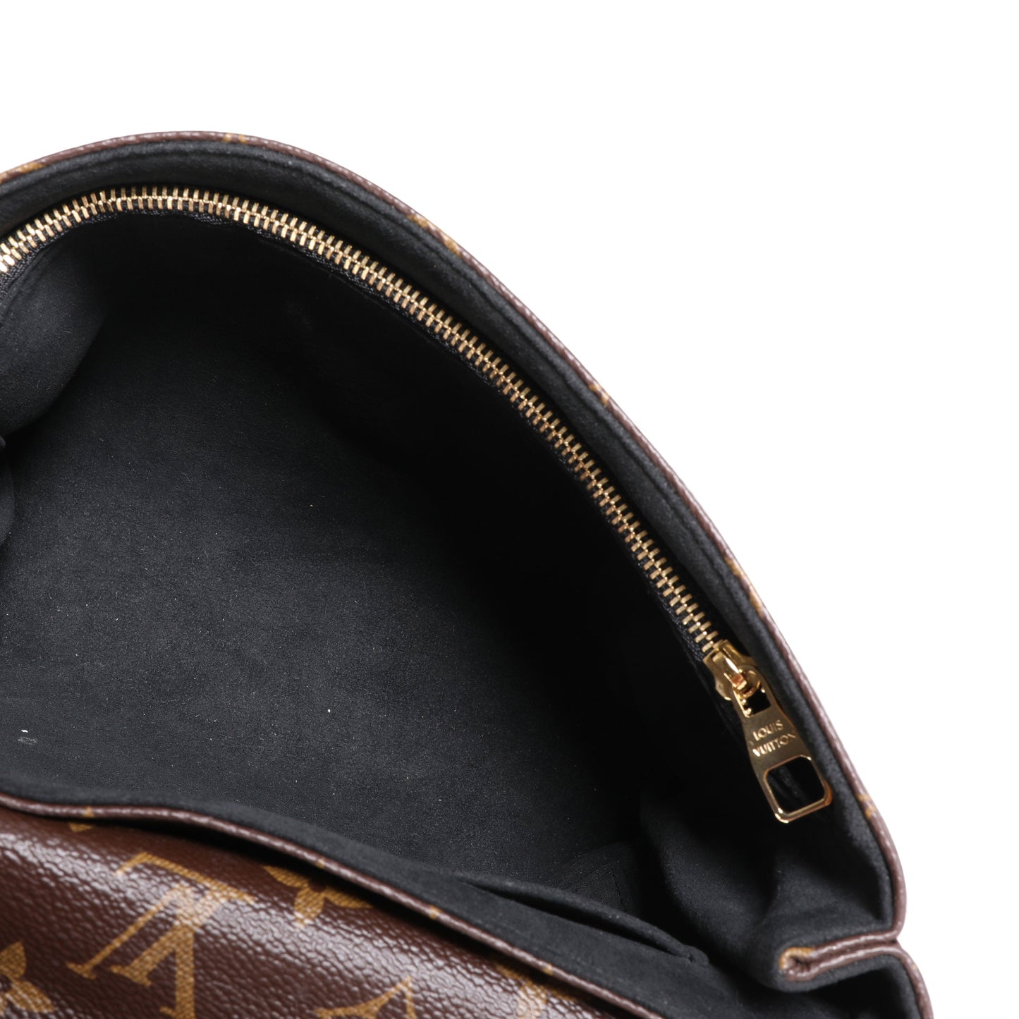 Louis Vuitton Louis Vuitton Monogram Canvas & Black Grained Leather Saint-Placide
