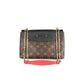 Louis Vuitton Louis Vuitton Monogram Canvas & Black Grained Leather Saint-Placide
