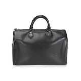 Louis Vuitton Louis Vuitton Black Epi Leather Speedy 35