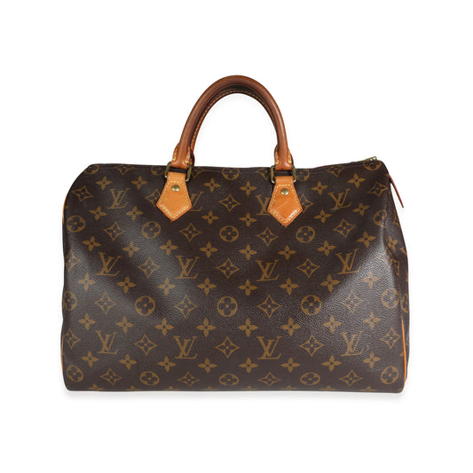Louis Vuitton Louis Vuitton Monogram Canvas Speedy 35