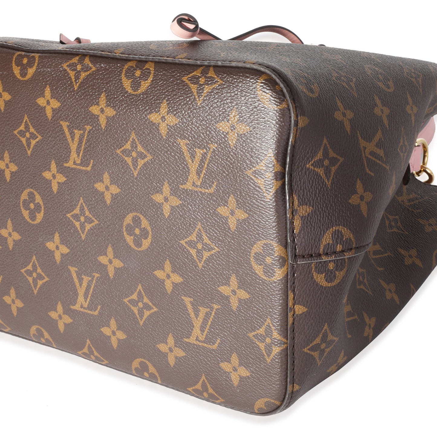 Louis Vuitton Louis Vuitton Monogram Canvas & Rose Poudré Pink NéoNoé Bucket Bag