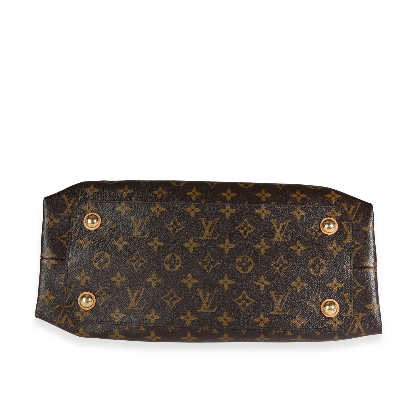 Louis Vuitton Louis Vuitton Aurore Calf Leather & Monogram Canvas Olympe Shoulder Bag