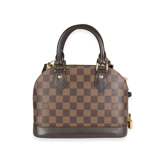 Louis Vuitton Louis Vuitton Damier Ebene Canvas Alma BB
