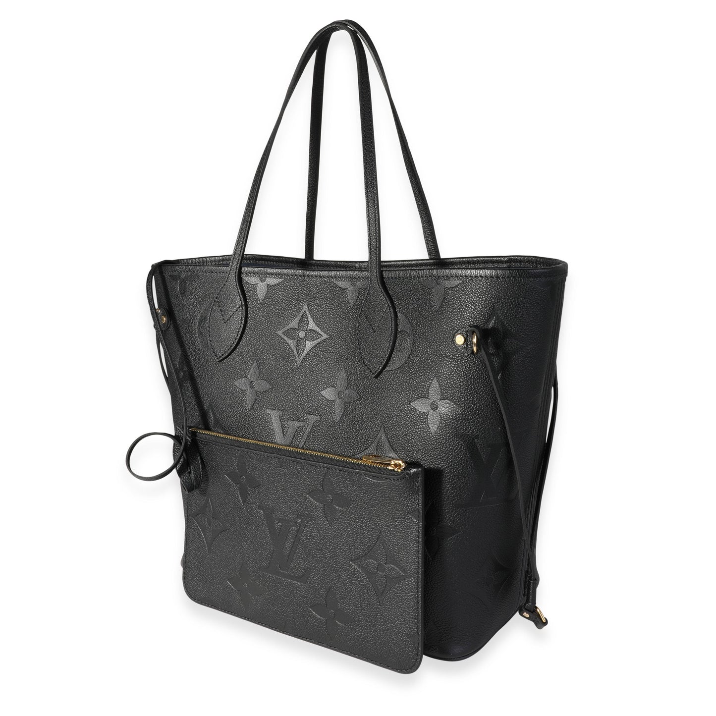 Louis Vuitton Louis Vuitton Black  Monogram Empreinte Giant Neverfull MM