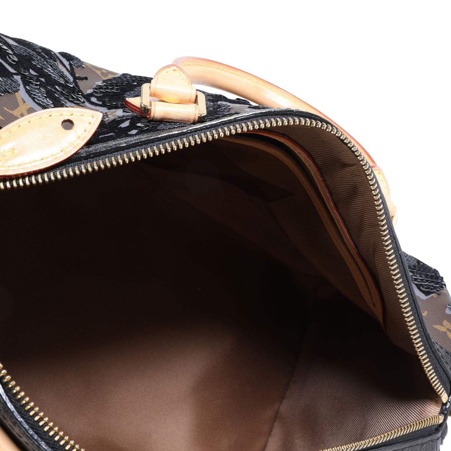 Louis Vuitton Louis Vuitton Monogram Canvas Fleur de Jais Sequins Speedy 30