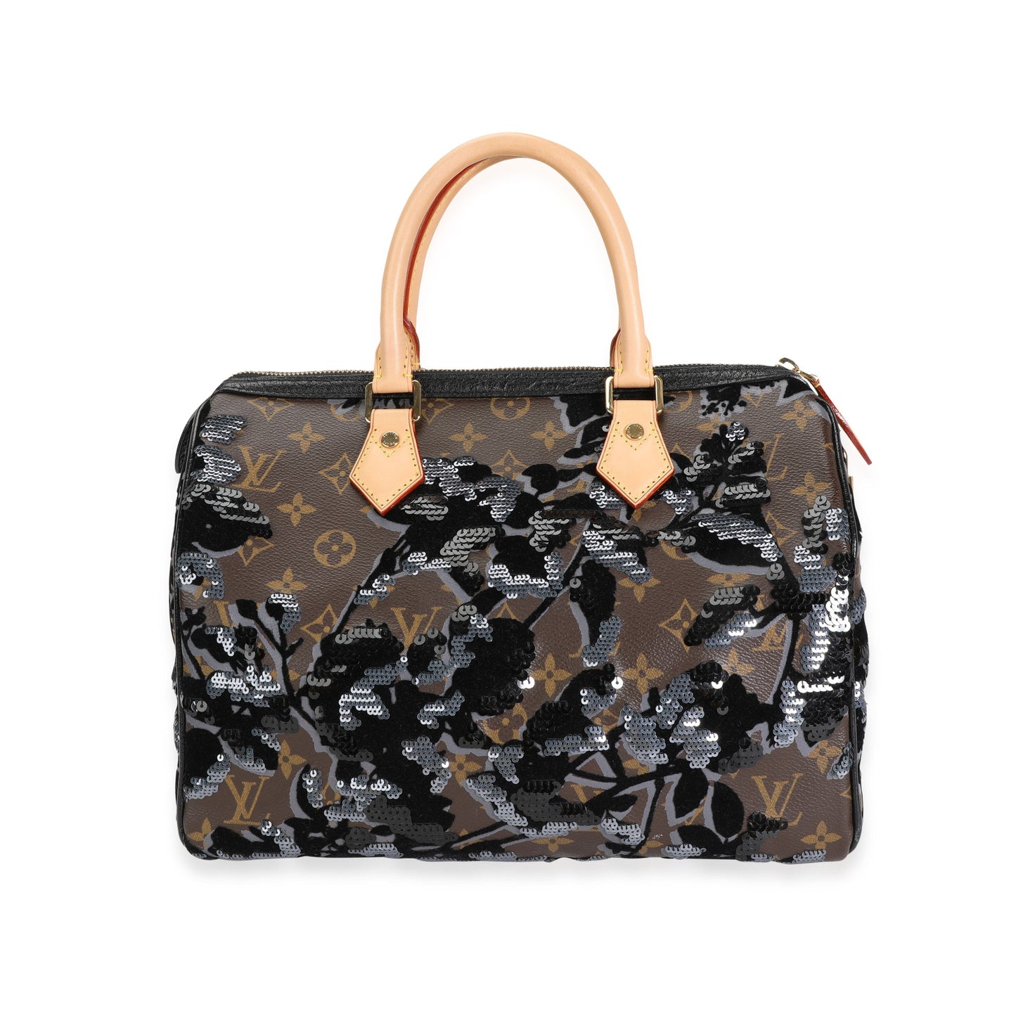 Louis Vuitton Louis Vuitton Monogram Canvas Fleur de Jais Sequins Speedy 30