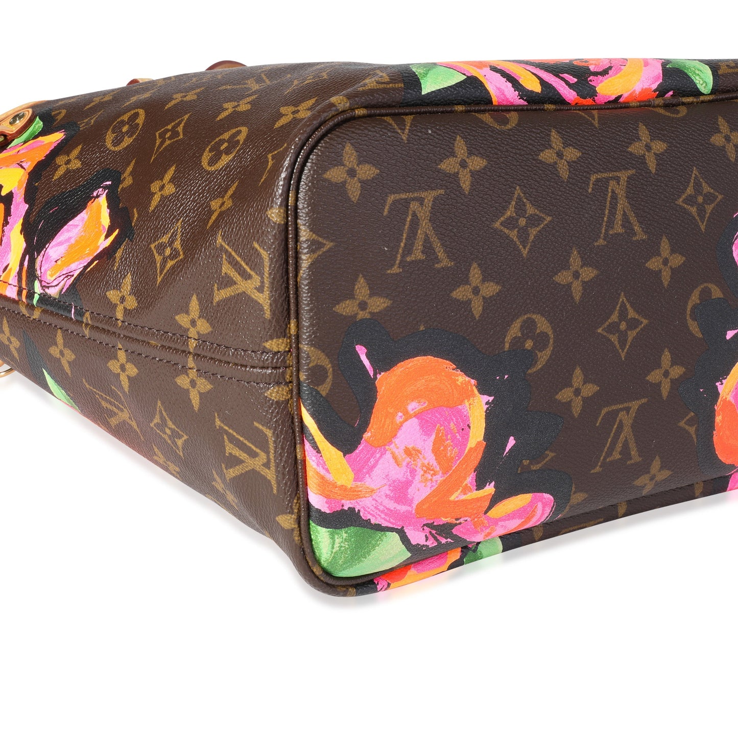 Louis Vuitton Louis Vuitton Monogram Canvas Roses Neverfull MM