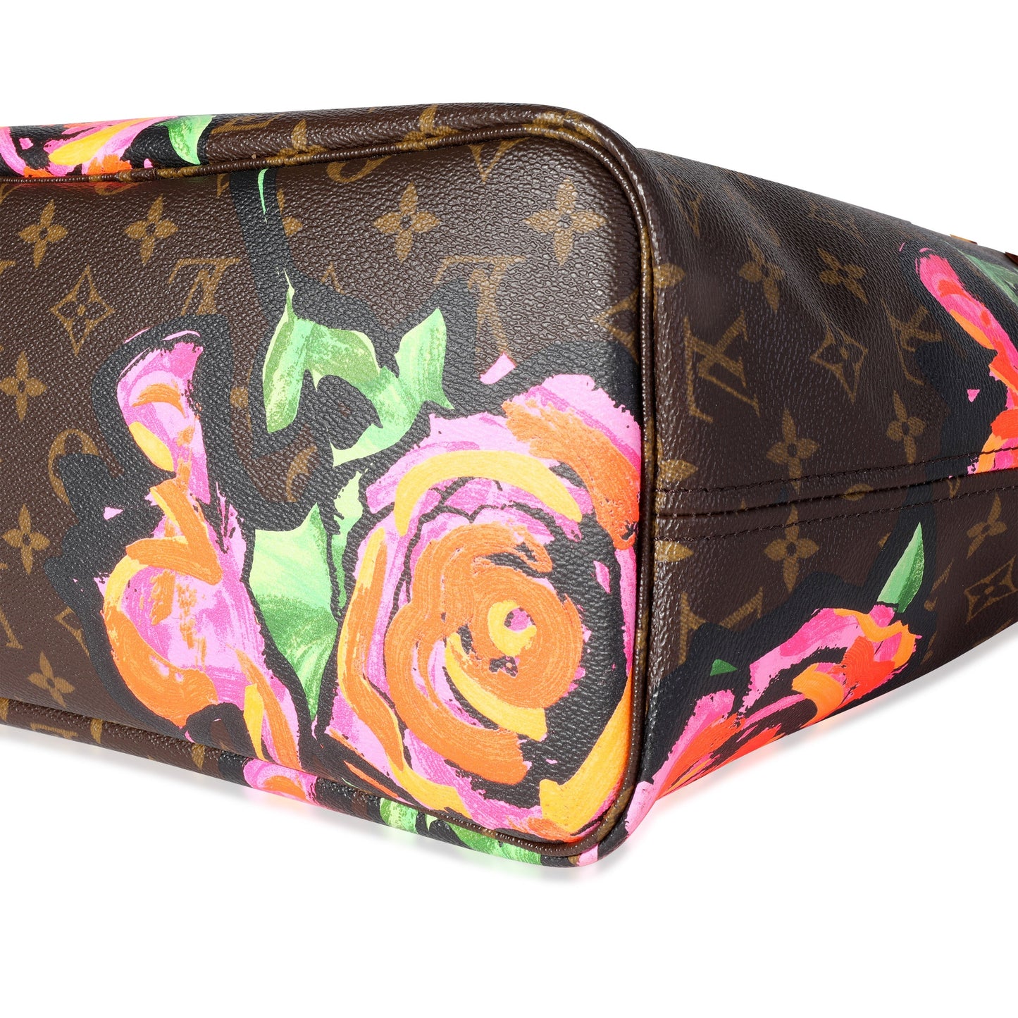 Louis Vuitton Louis Vuitton Monogram Canvas Roses Neverfull MM