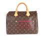 Louis Vuitton Louis Vuitton Monogram Canvas & Fuchsia Perforated Speedy 30