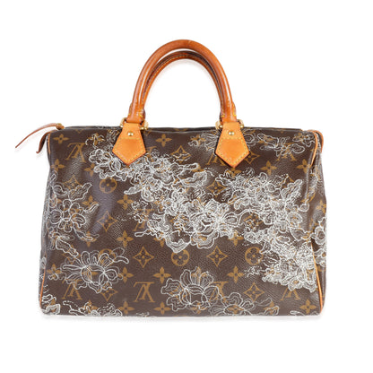 Louis Vuitton Louis Vuitton Monogram Dentelle Speedy 30
