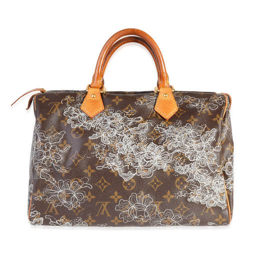 Louis Vuitton Louis Vuitton Monogram Dentelle Speedy 30
