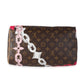 Louis Vuitton Louis Vuitton Limited Edition Chain Flower Monogram Canvas Speedy 30