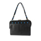 Louis Vuitton Louis Vuitton Navy Calfskin & Blue Monogram Canvas Speedy Amazon MM