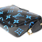 Louis Vuitton Louis Vuitton Black & Blue Monogram Canvas Mini Pochette Accessoires