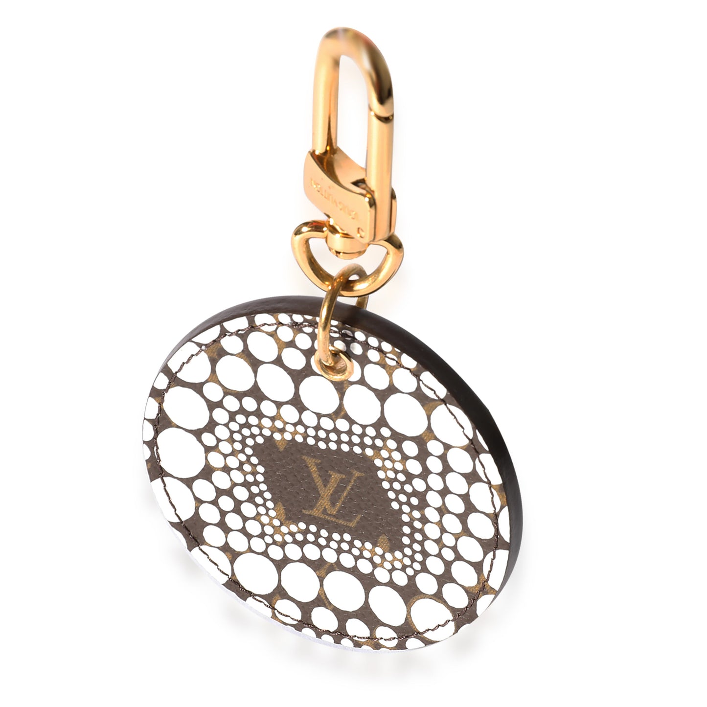 Louis Vuitton Louis Vuitton x Yayoi Kusama White Infinity Dots Monogram Canvas Bag Charm
