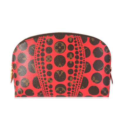 Louis Vuitton Louis Vuitton x Yayoi Kusama Red Infinity Dots Monogram Canvas Cosmetic Pouch