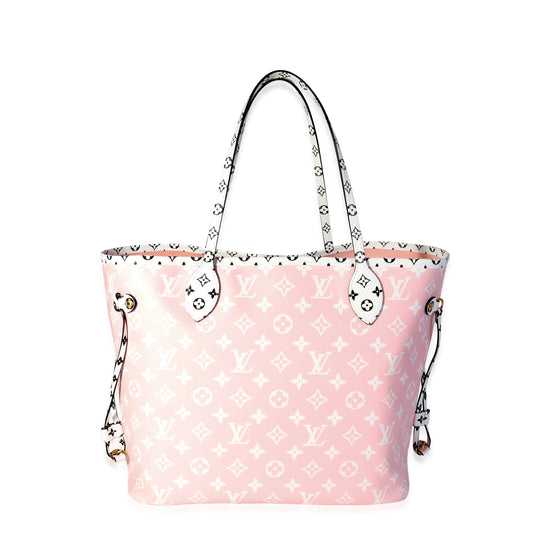 Louis Vuitton Louis Vuitton Rouge & Rose Ballerine Giant Monogram Canvas Neverfull MM