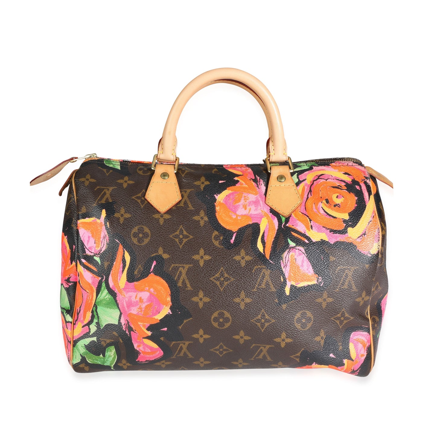 Louis Vuitton Louis Vuitton Monogram Canvas Roses Speedy 30