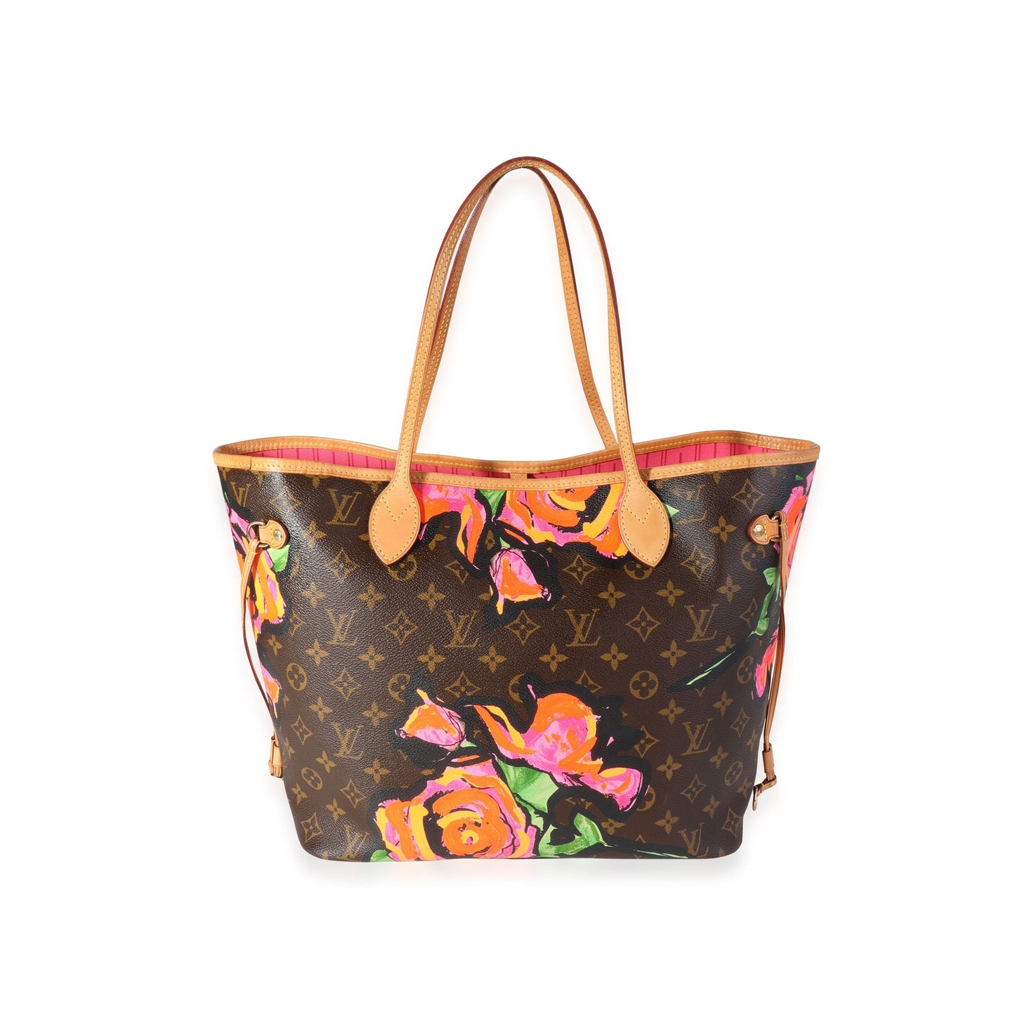 Louis Vuitton Louis Vuitton Monogram Canvas Roses Neverfull MM