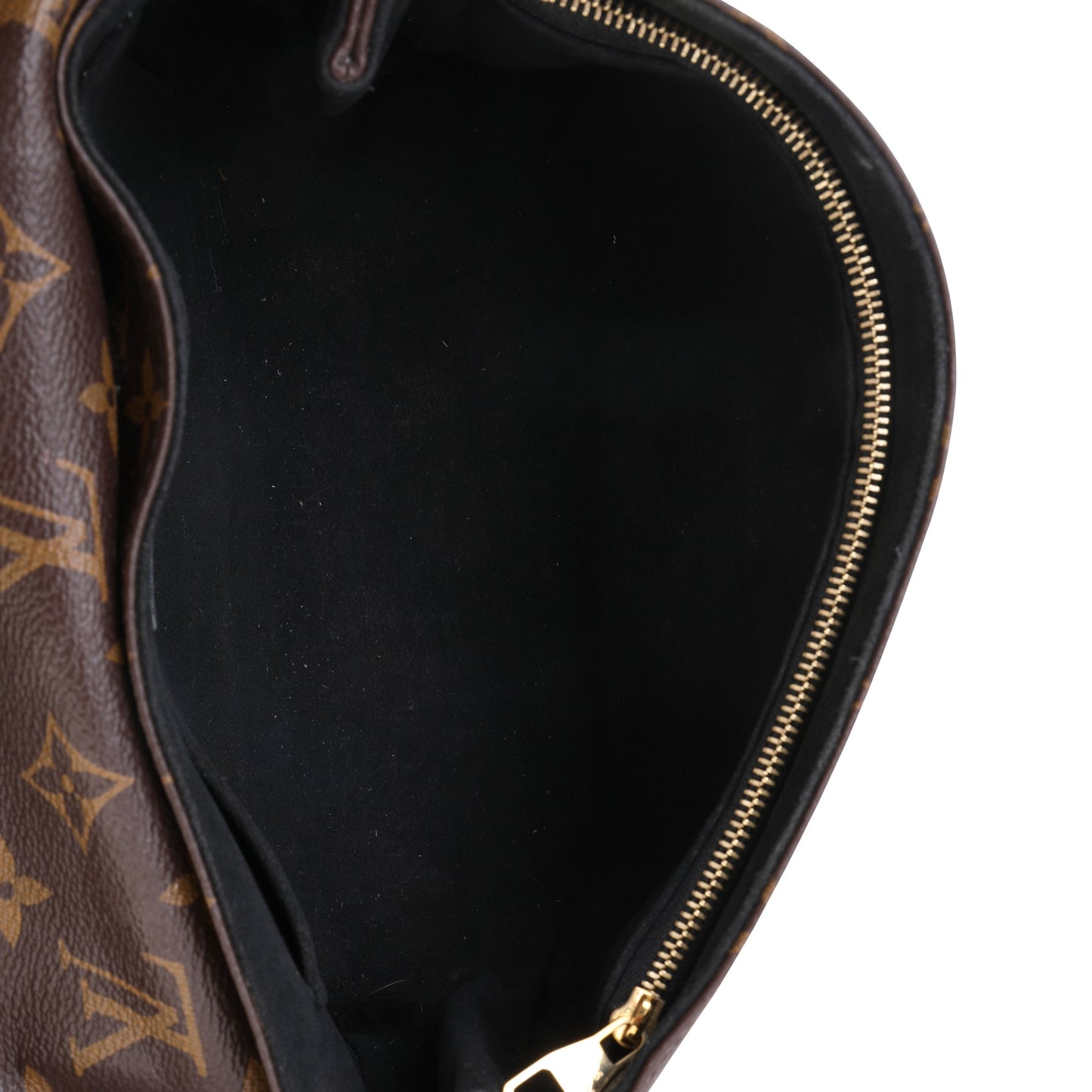 Louis Vuitton Louis Vuitton Monogram Canvas & Black Cowhide Saint-Placide
