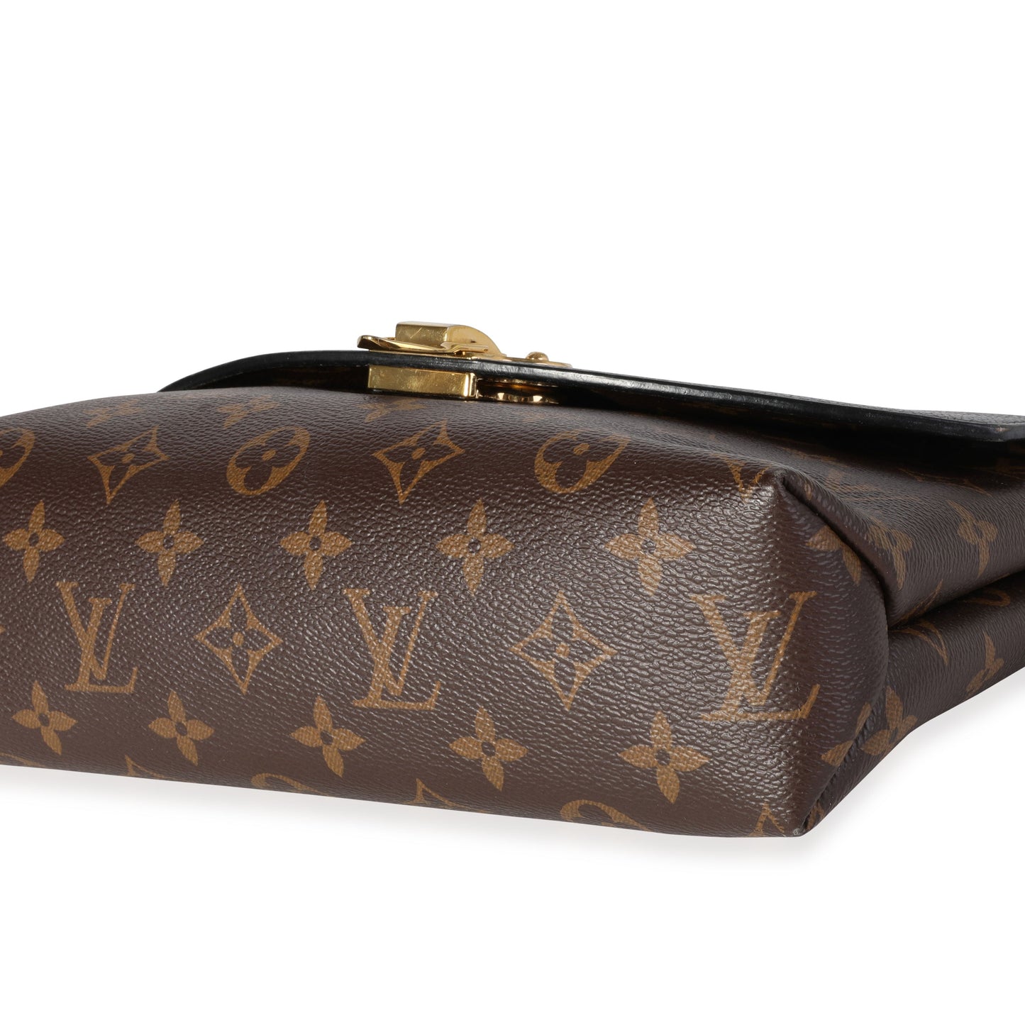 Louis Vuitton Louis Vuitton Monogram Canvas & Black Cowhide Saint-Placide