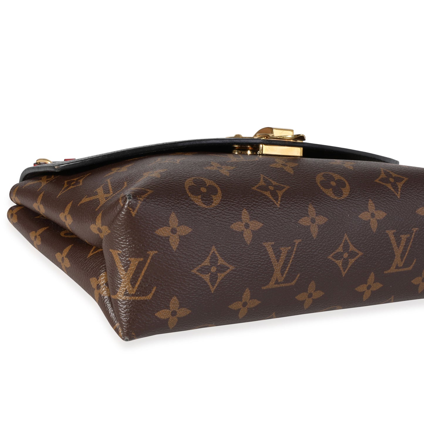 Louis Vuitton Louis Vuitton Monogram Canvas & Black Cowhide Saint-Placide