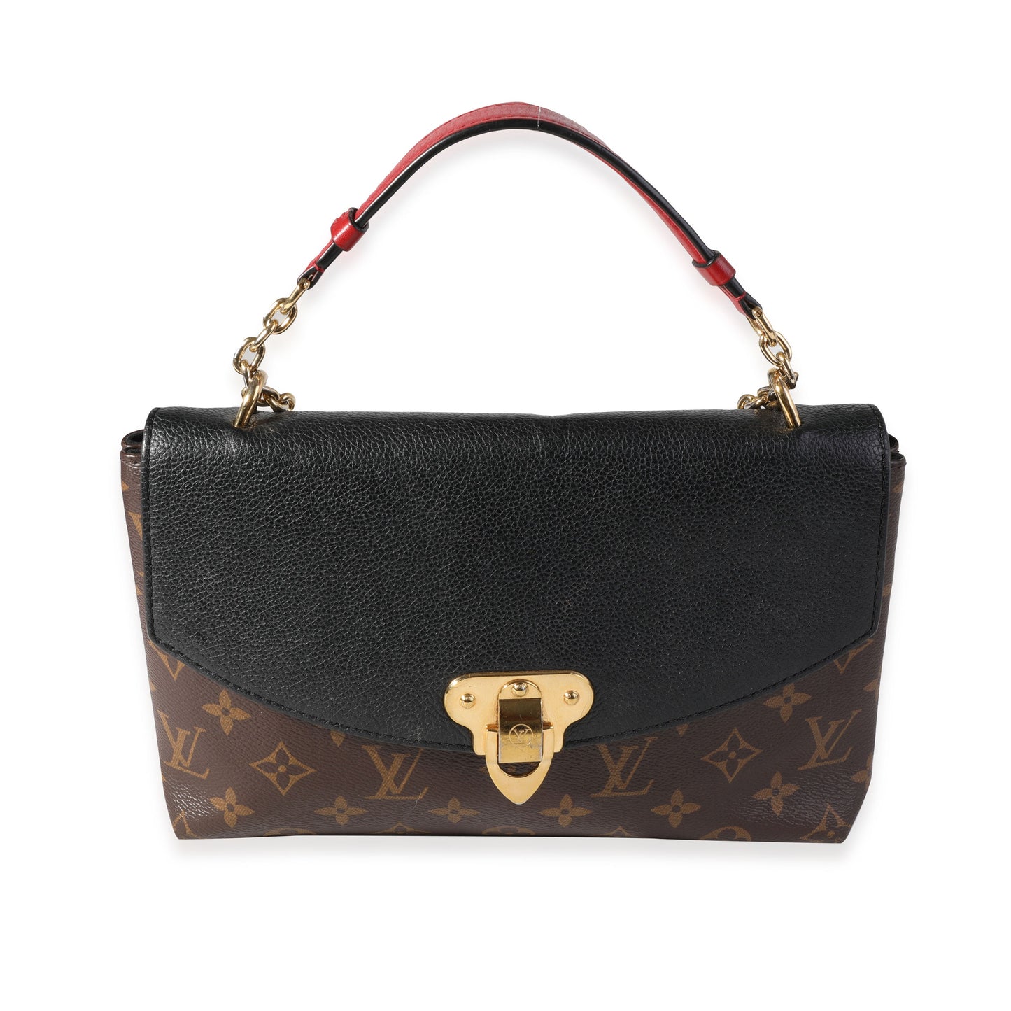 Louis Vuitton Louis Vuitton Monogram Canvas & Black Cowhide Saint-Placide