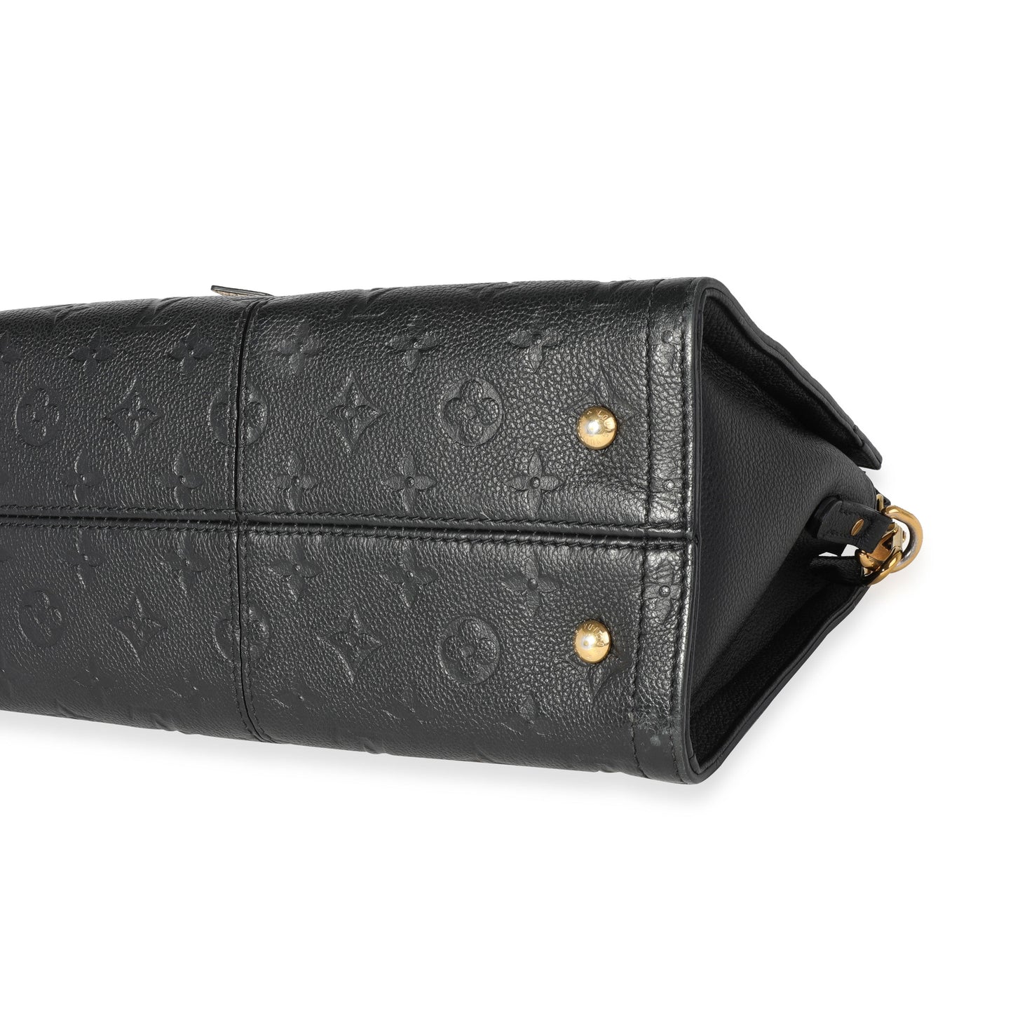Louis Vuitton Louis Vuitton Black & Creme Empreinte Leather Sully PM