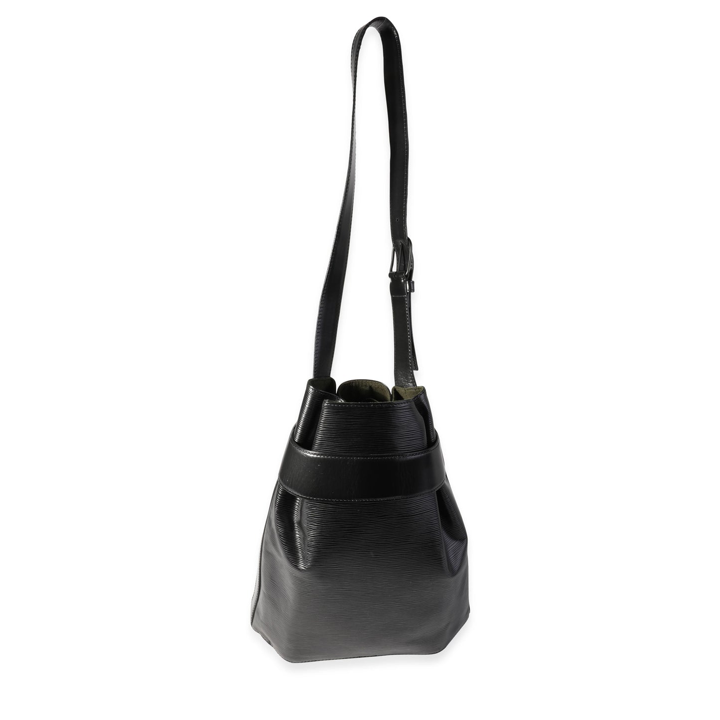Louis Vuitton Louis Vuitton   Black Epi Leather Sac DEpaule GM