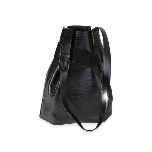 Louis Vuitton Louis Vuitton   Black Epi Leather Sac DEpaule GM