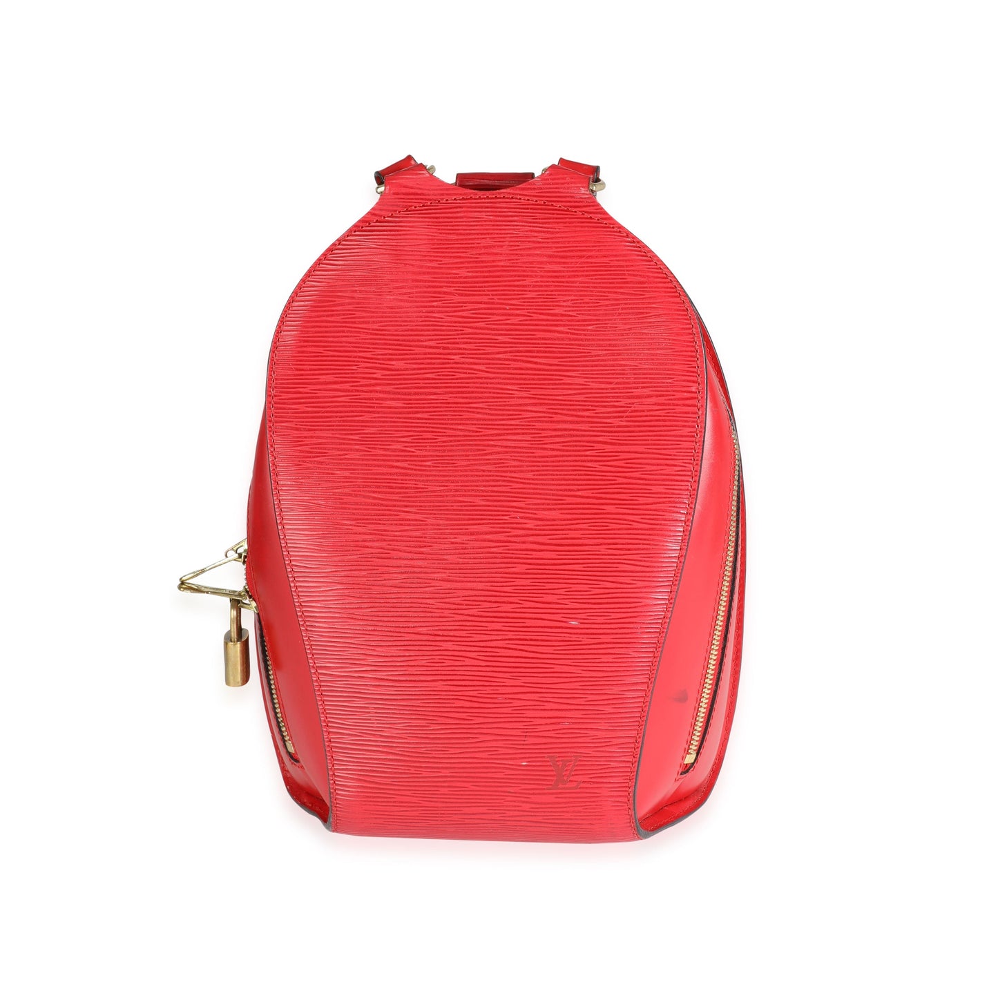 Louis Vuitton Louis Vuitton Red Epi Leather Mabillon Backpack