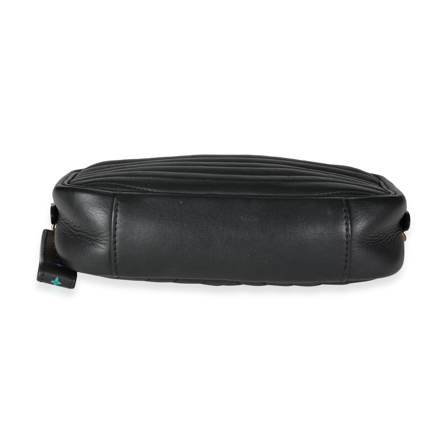 Louis Vuitton Louis Vuitton Black Leather Small New Wave Camera Bag