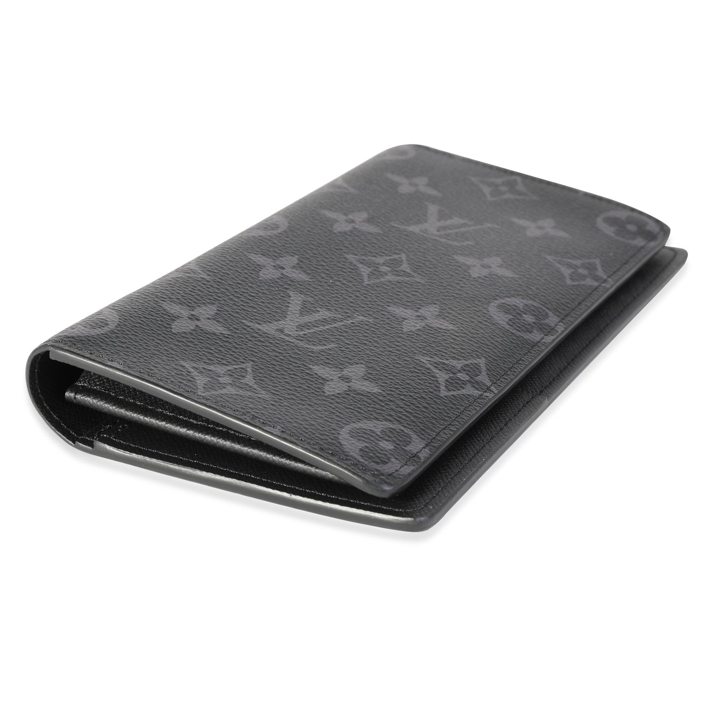 Louis Vuitton Louis Vuitton Monogram Eclipse Canvas Brazza Wallet