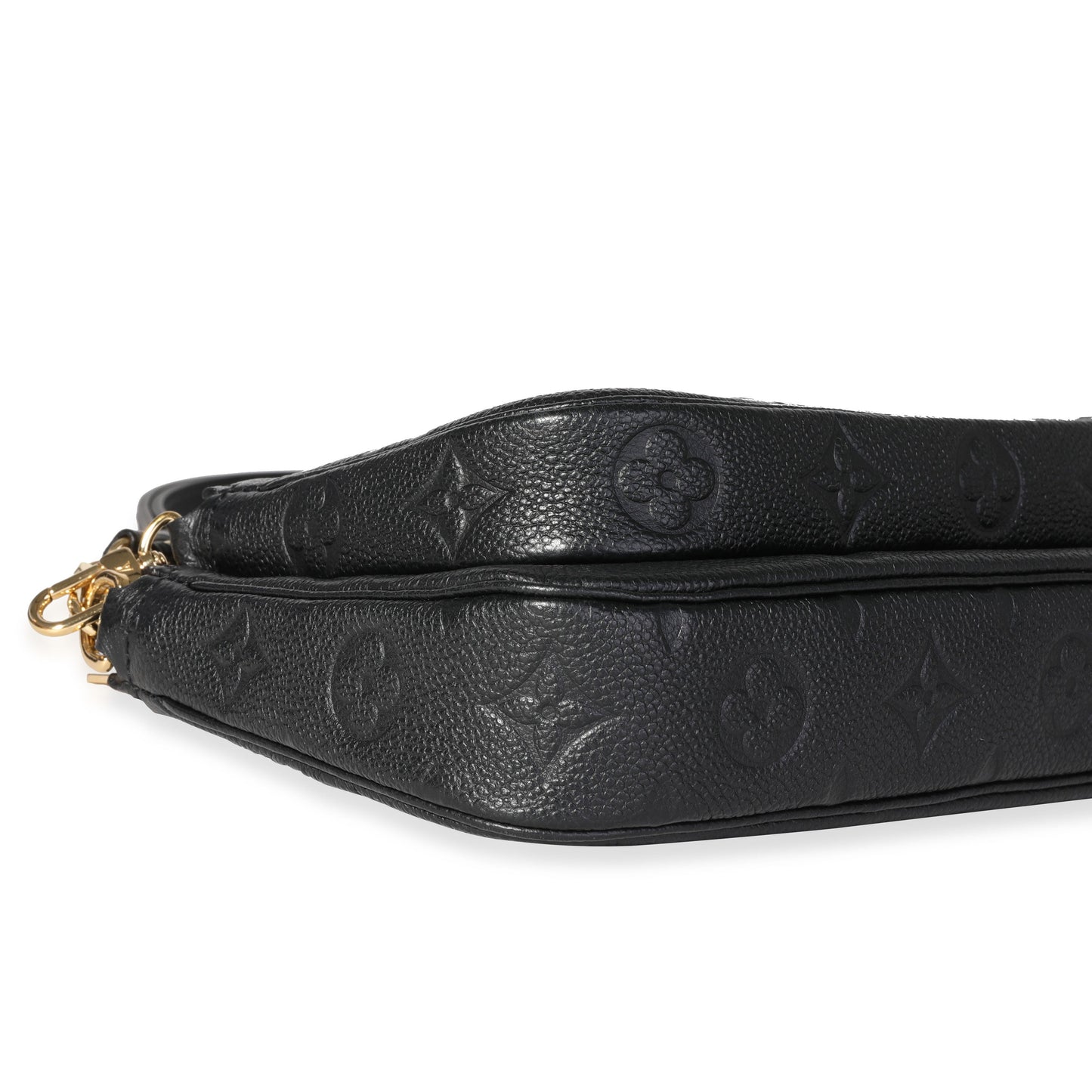 Louis Vuitton Louis Vuitton Black Monogram Empreinte Leather Multi-Pochette