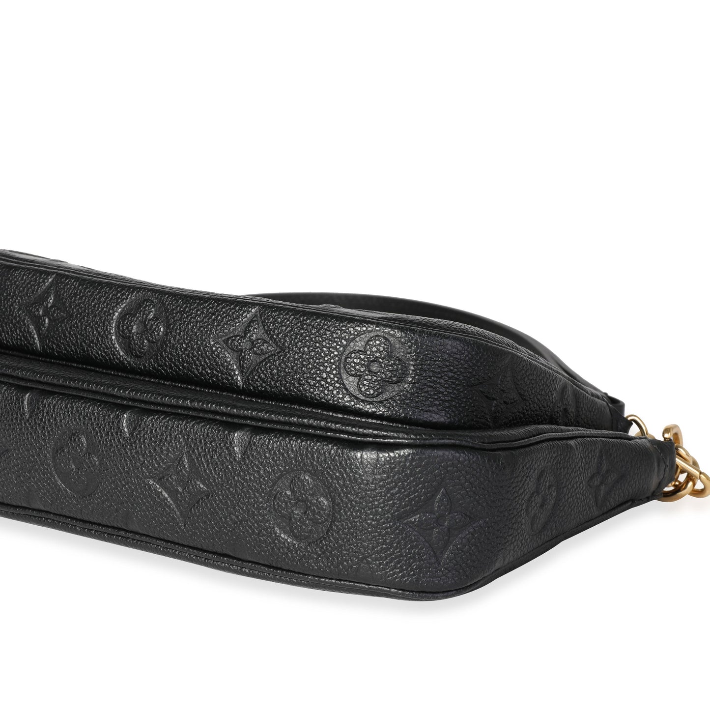 Louis Vuitton Louis Vuitton Black Monogram Empreinte Leather Multi-Pochette