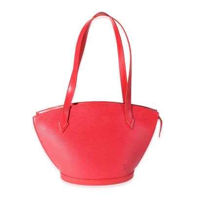 Louis Vuitton Louis Vuitton Red Epi Leather Saint Jacques PM
