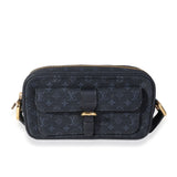 Louis Vuitton Louis Vuitton Navy Monogram Mini Lin Juliette Crossbody Bag