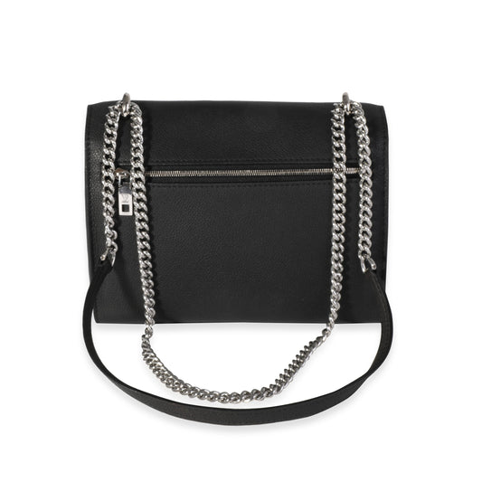 Louis Vuitton Louis Vuitton Black Grained Calfskin MyLockMe Chain Bag