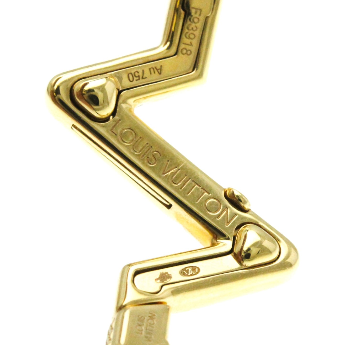 LOUIS VUITTON Upside Down LV Volt Bracelet