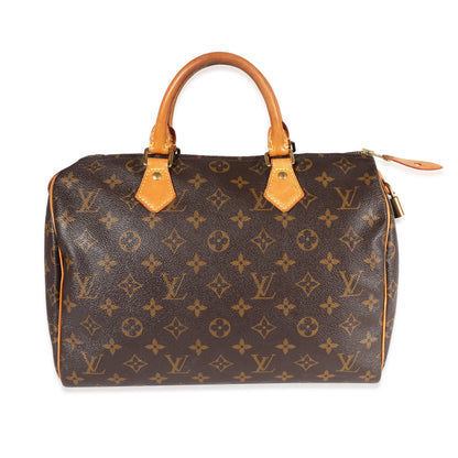 Louis Vuitton Louis Vuitton Monogram Canvas Speedy 30
