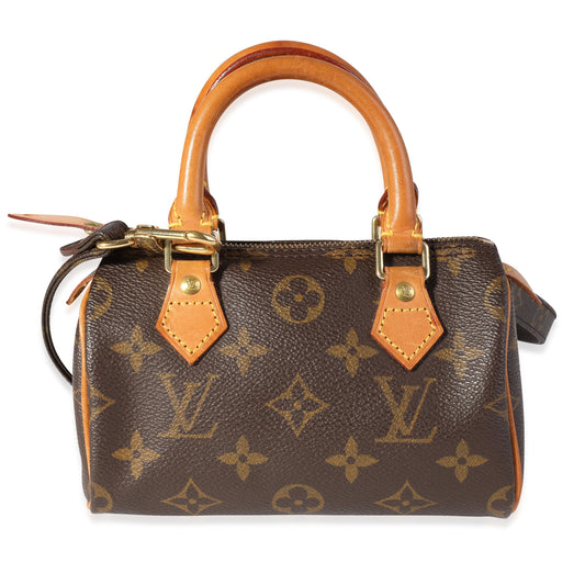 Louis Vuitton Louis Vuitton   Monogram Canvas Mini Sac HL Speedy