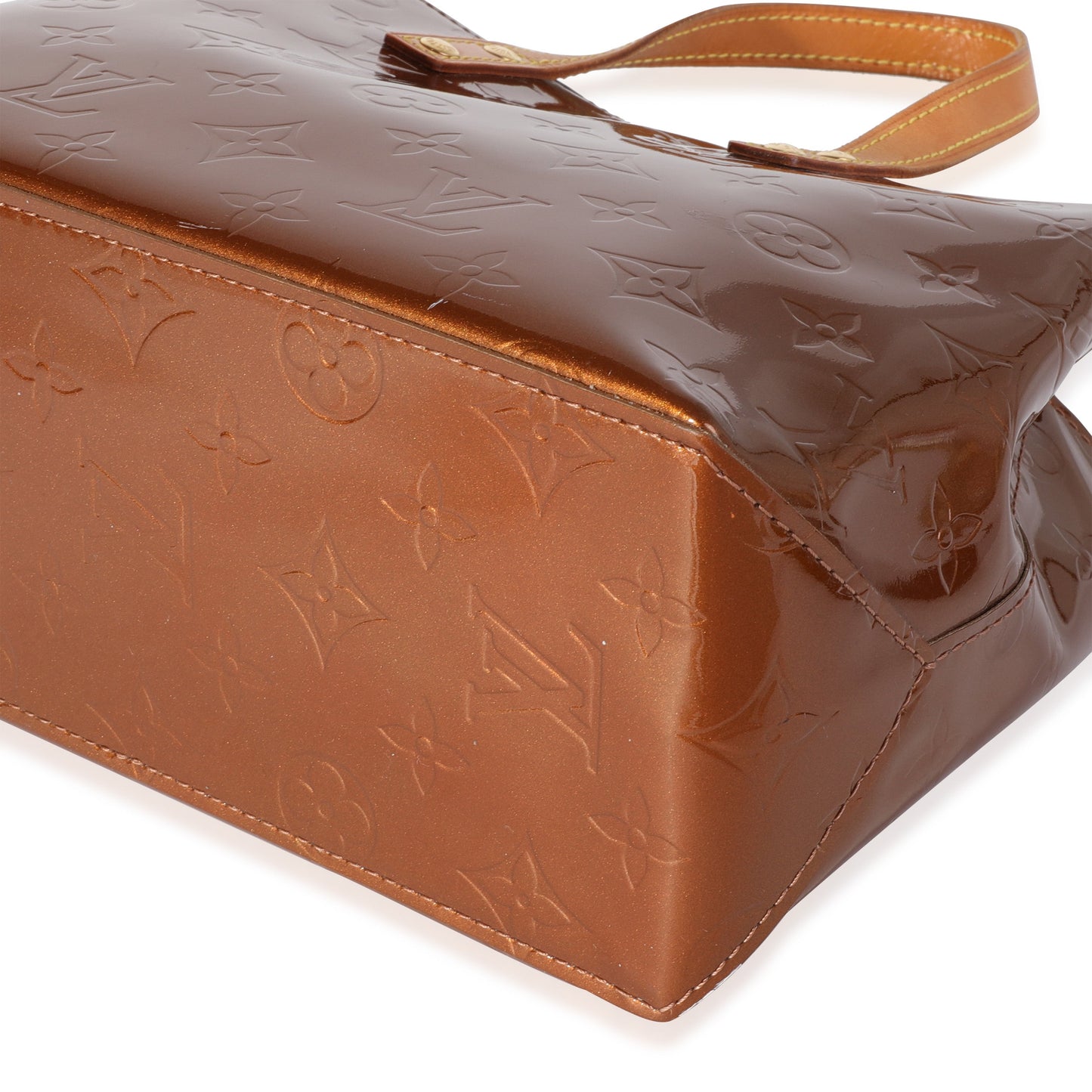 Louis Vuitton Louis Vuitton Bronze Vernis Monogram Reade PM