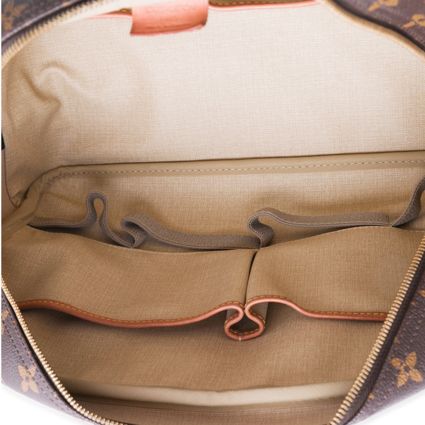 Louis Vuitton Brown Monogram Canvas Deauville Bag