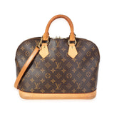 Louis Vuitton Louis Vuitton Brown Canvas Monogram Alma PM